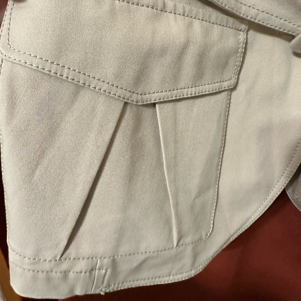 Lafayette 148 Safari Belted Sleeveless Jacket Vest Womens Size 12 - Picture 6 of 10